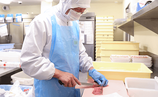 東京・江東区にある、人形町今半の味を支える弁当工場で調理スタッフ募集