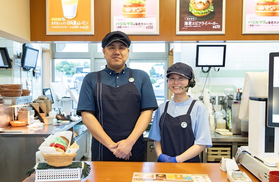 有名チェーン「モスバーガー」で働きませんか?