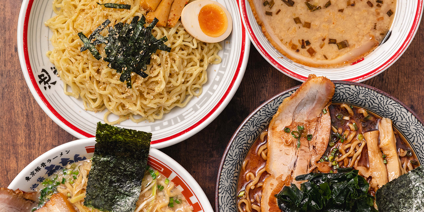 麺・スープ・具材、すべてを自家製にこだわった醤油豚骨ラーメンです。