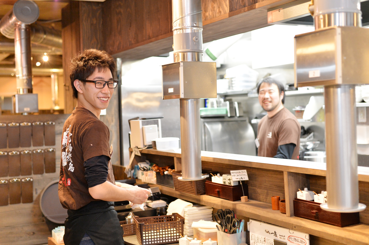  お客さまはもちろん、スタッフとのコミュニケーションも大切に！