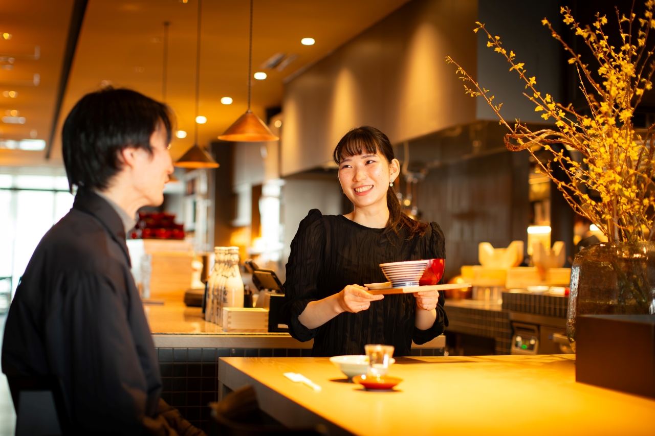 料理・空間・サービスを大切にしたブランドづくりに拘っています。