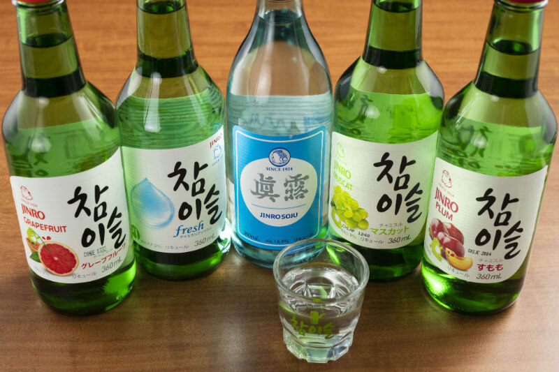 韓国ブランドのアルコールも勢ぞろい！幅広いシーンにご利用いただける居酒屋を目指しています。