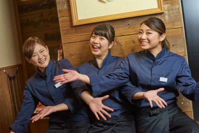 仲間との距離が近く、毎日が楽しい！自然と笑顔になれる職場です。