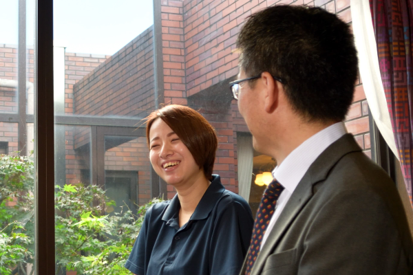 相談しやすい環境が整っていますので、安心してエントリーしてください