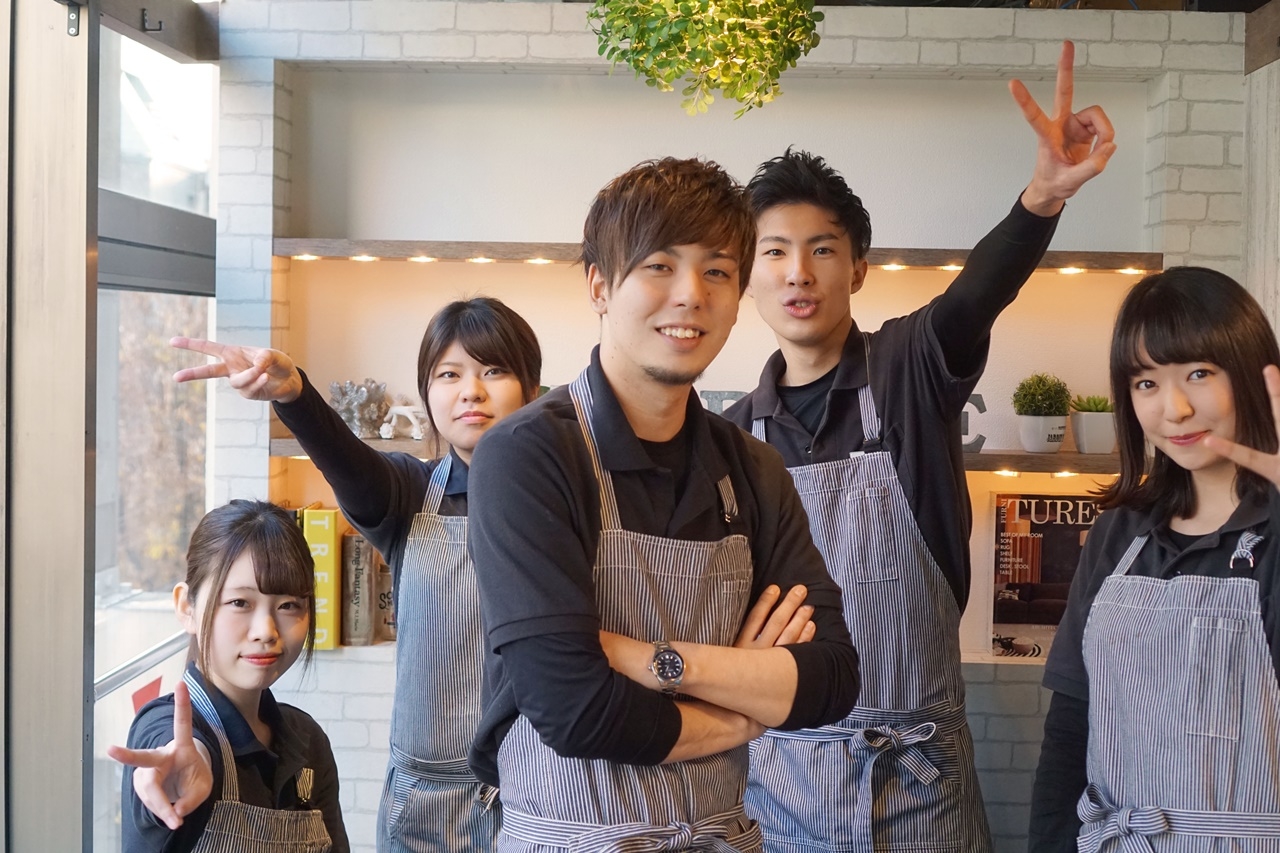 ただ働く場所じゃない。仲間と一緒にお店をつくる現場です!