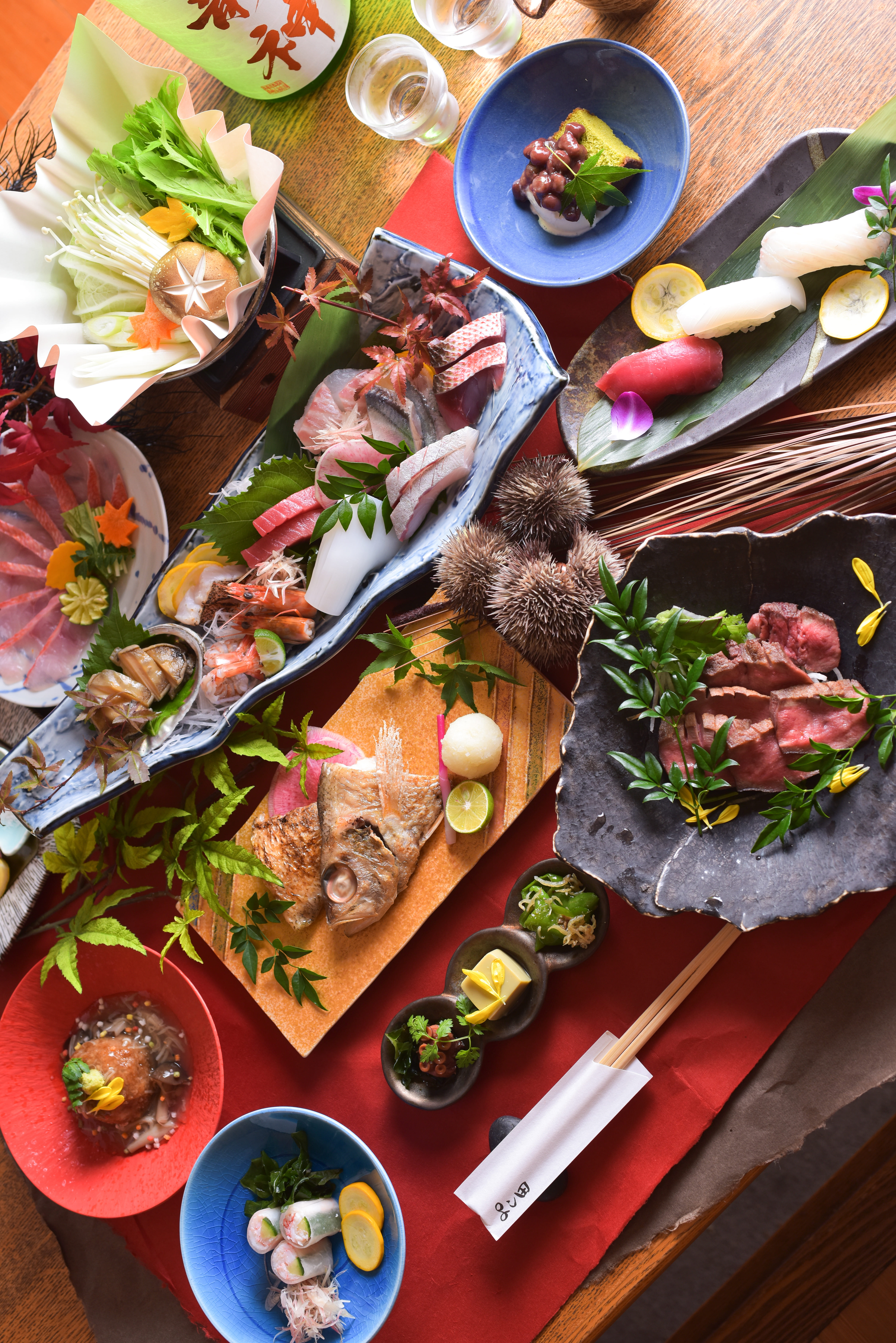 料理に合う日本酒や焼酎など、お酒の知識も自然と身につく環境です。