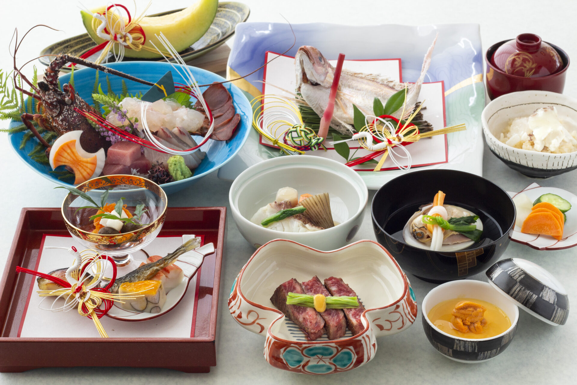 一品一品に心を込めて。伝統を大切にした本格会席料理の美しさ。