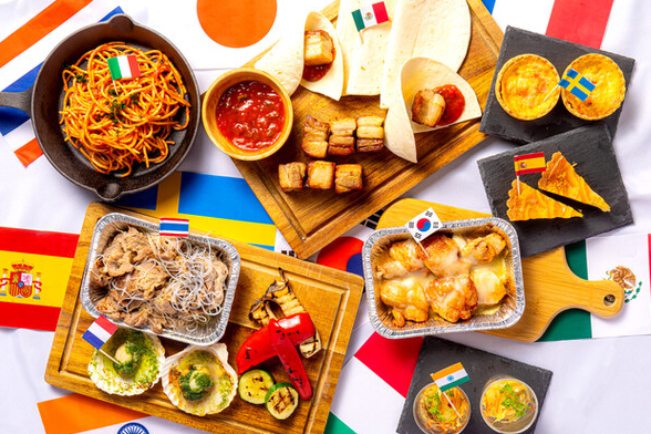 定番のBBQメニューに加え、季節限定メニューなど、ラインナップも充実。アラカルトも豊富にご用意