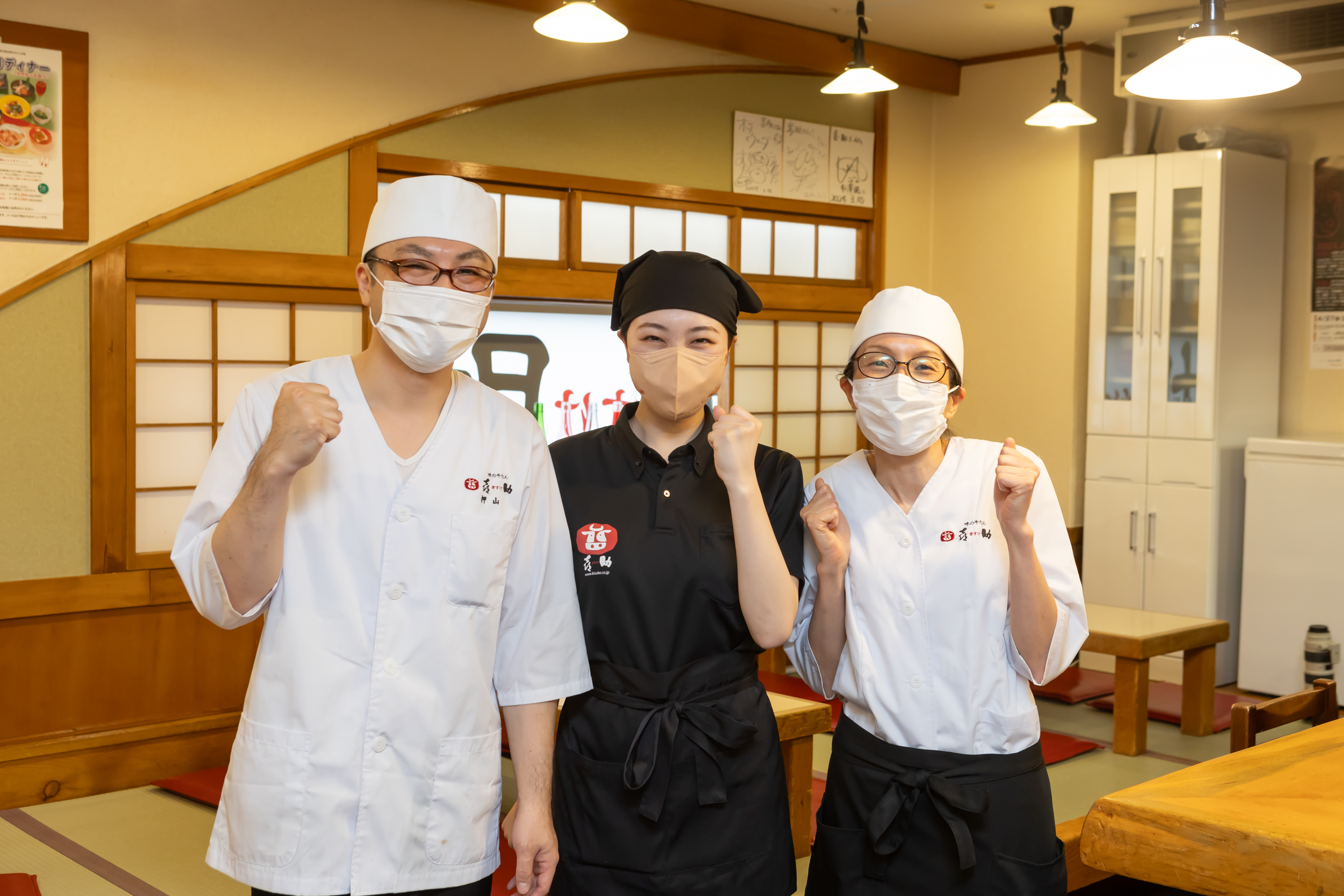 接客も調理もチームワークも大切にしながら、仲間と協力してお店をつくっていける環境です。