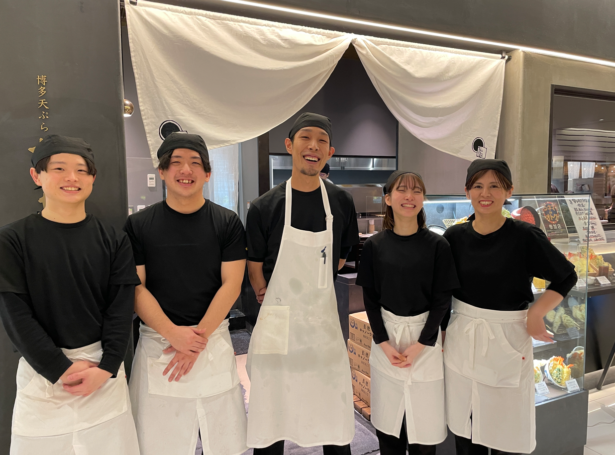 国内各地で複数店舗展開している天ぷら専門店で、調理スタッフとしてご活躍下さい！