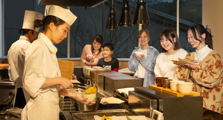 熊本の自慢の食材をふんだんにご提供しています。