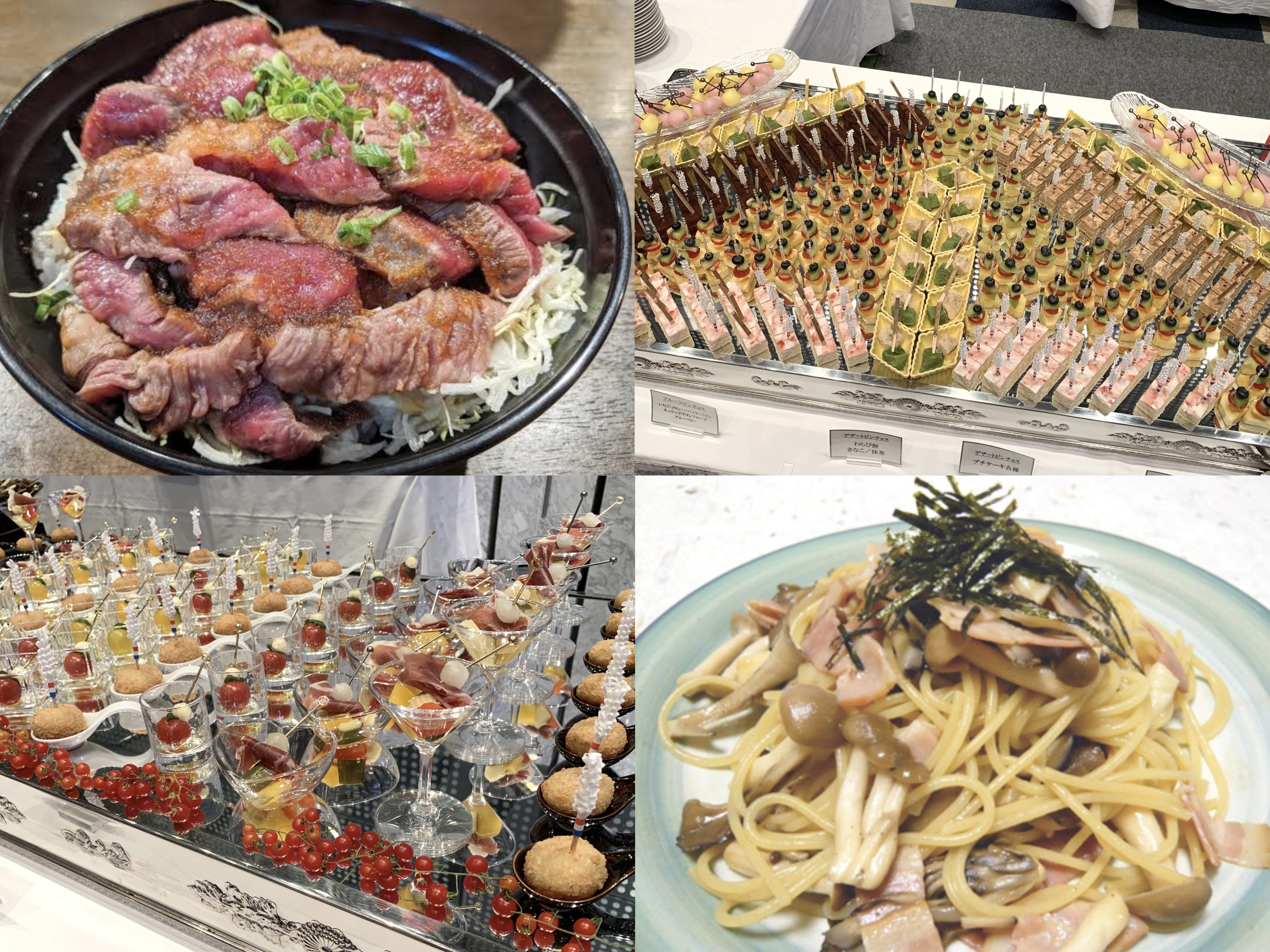 日常に寄り添うメニューを提供します。また大人数のパーティー対応もしています。