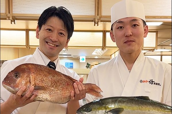 目利き力や切りつけ技術が自然と身につく!厳選食材を扱う環境で成長できます。