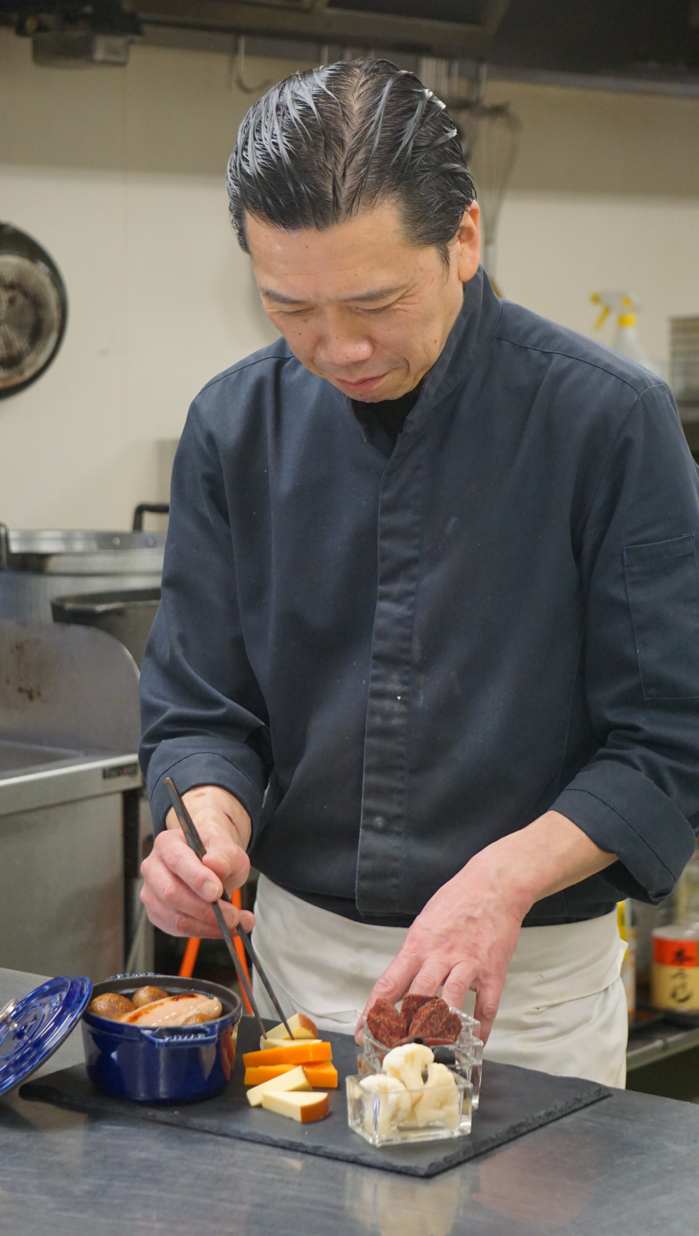 料理長のもとで学び、成長を実感できるチャンスが豊富にあります。