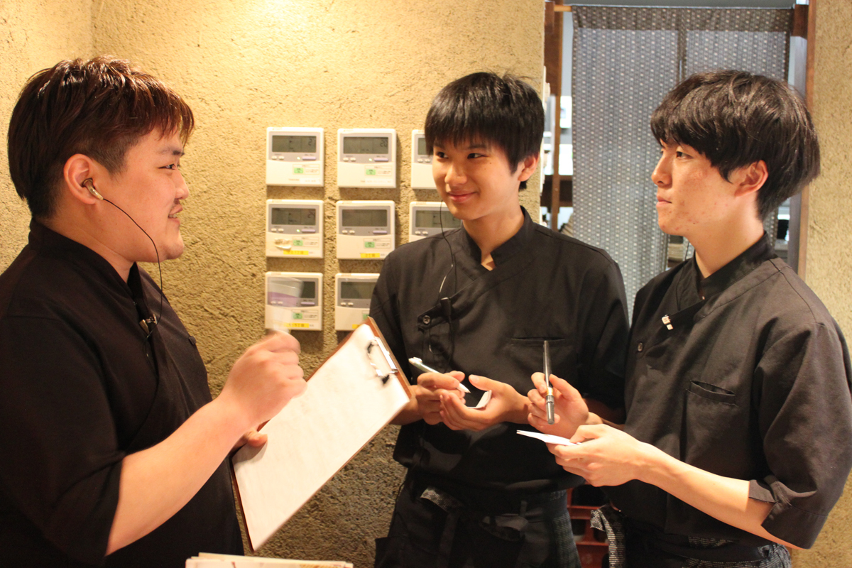 教育体制に重きを置き、チームでお客様をお迎えする会社です。