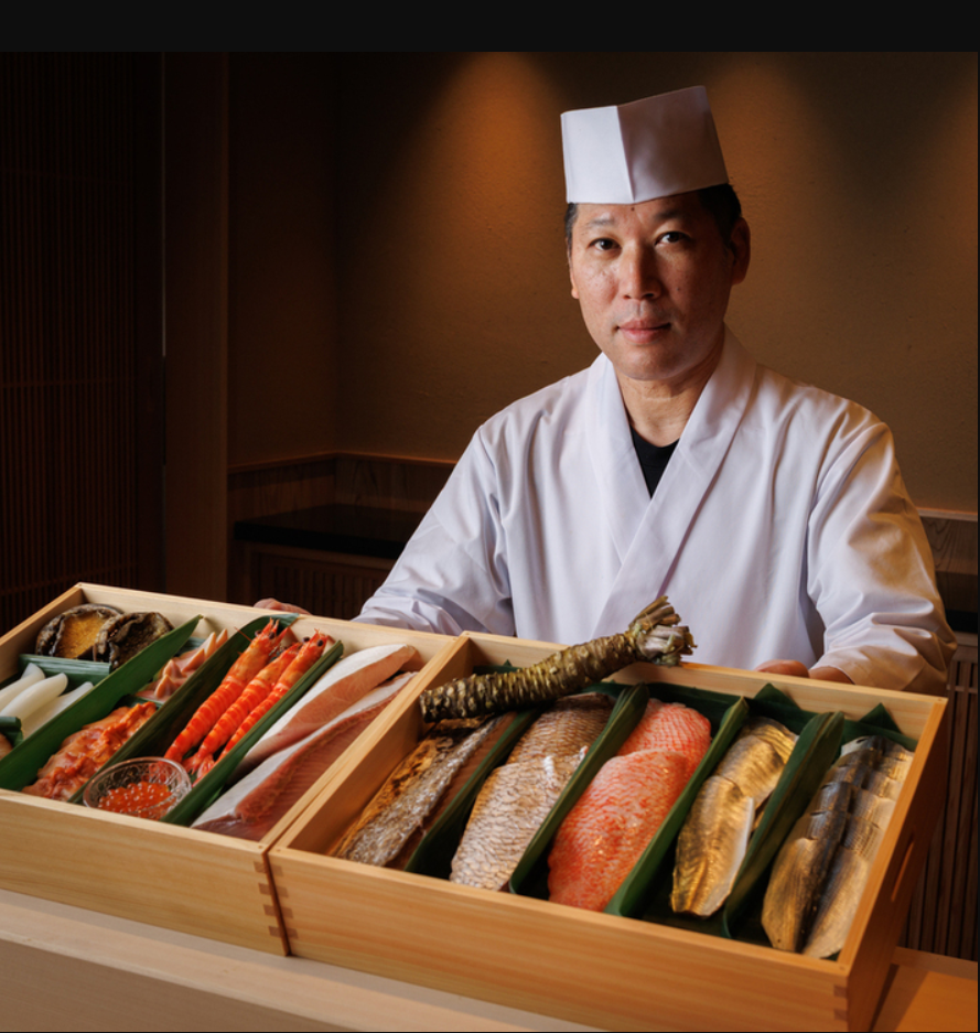 大将自ら目利きした食材。素材と真剣に向き合える仕事です