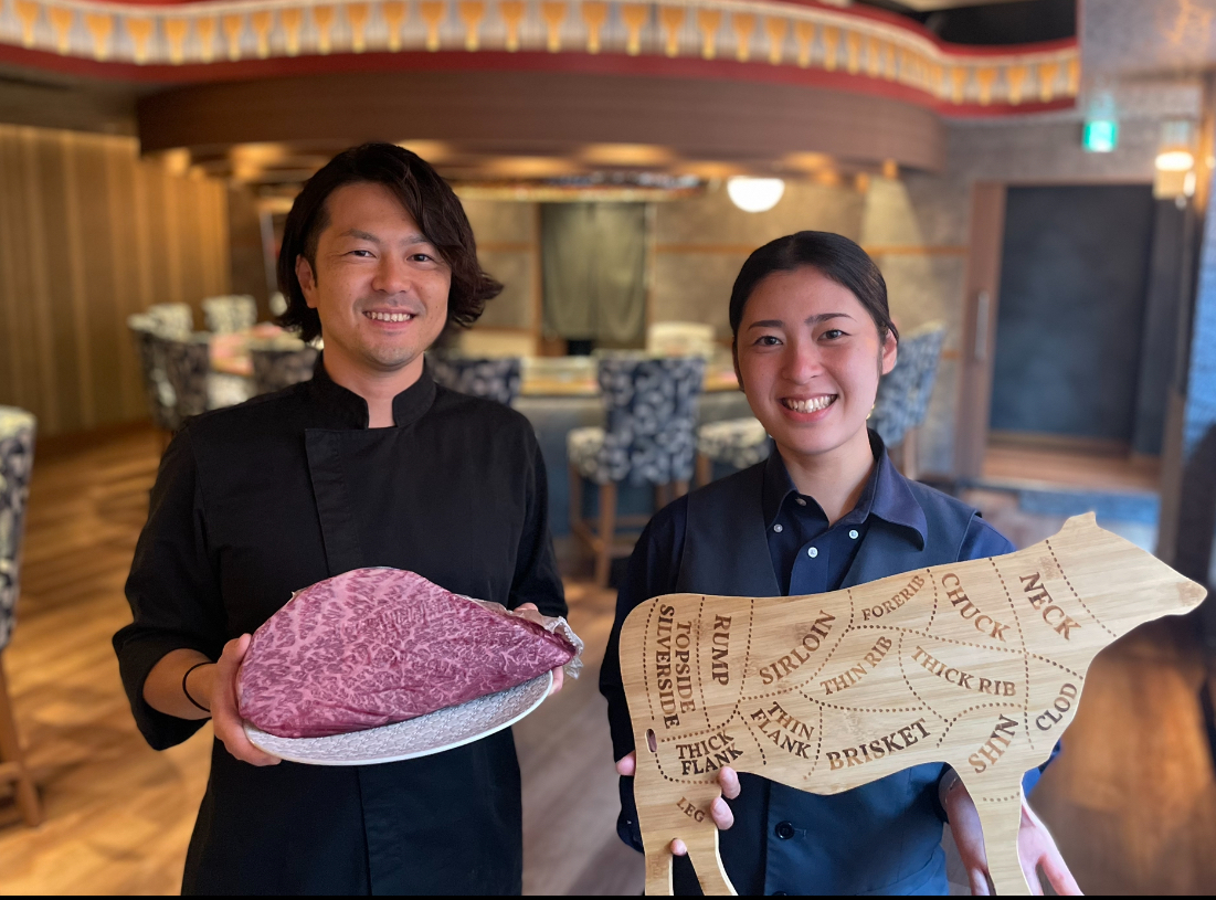敷居が高いイメージの鉄板焼きを、満足感はそのままに、よりカジュアルにお楽しみいただいています◎