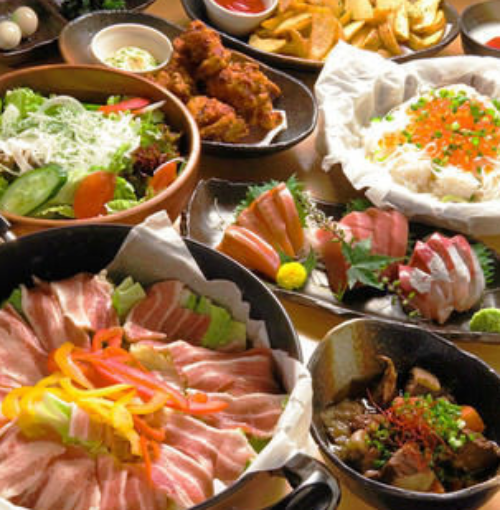 海鮮料理をはじめ、創作料理も多彩に揃えています。