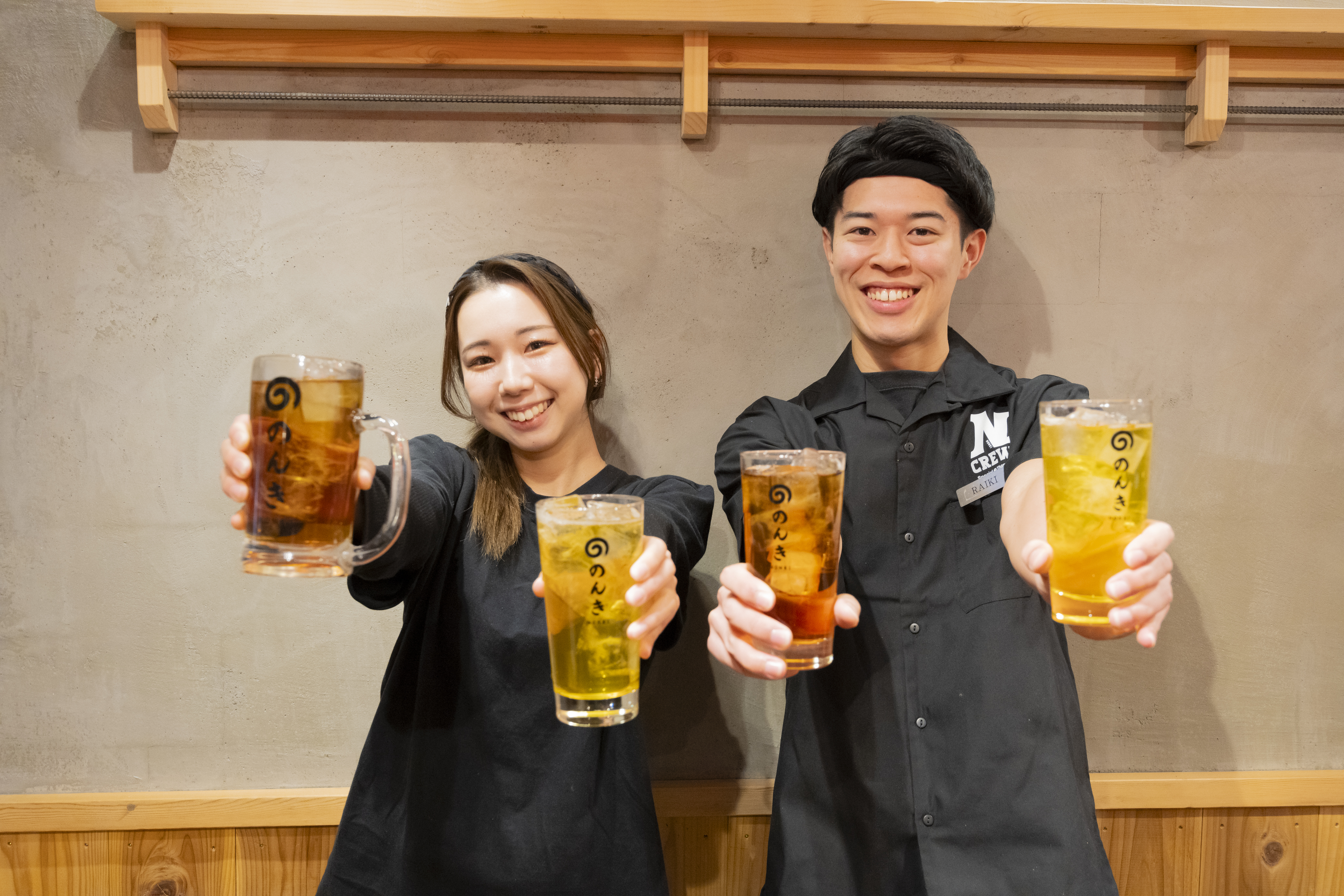 『もつ焼のんき』 『焼鳥のんき』にてキッチンスタッフを募集します。