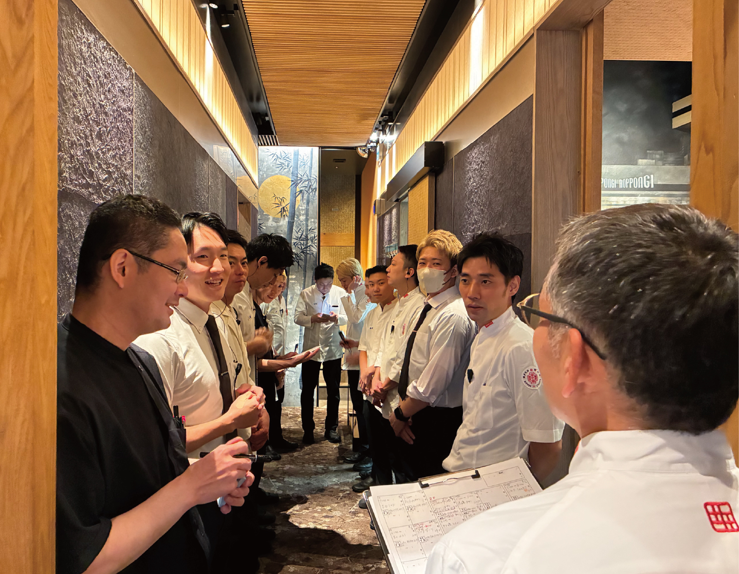 良いことも、反省点も、皆で話しあえる環境です。