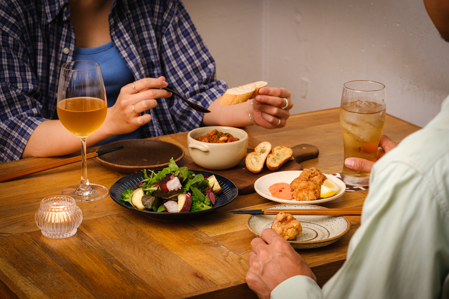 手作りの健康的な食事で、心と体を癒し、元気になれるお店を目指しています。