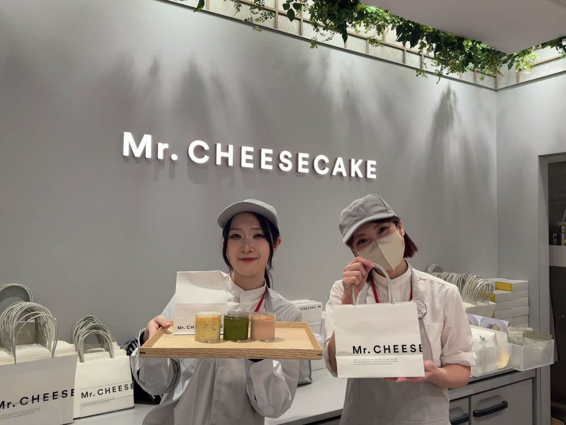 『Mr. CHEESECAKE』の常設店で販売スタッフ募集！記憶に残る接客をあなたの手で。