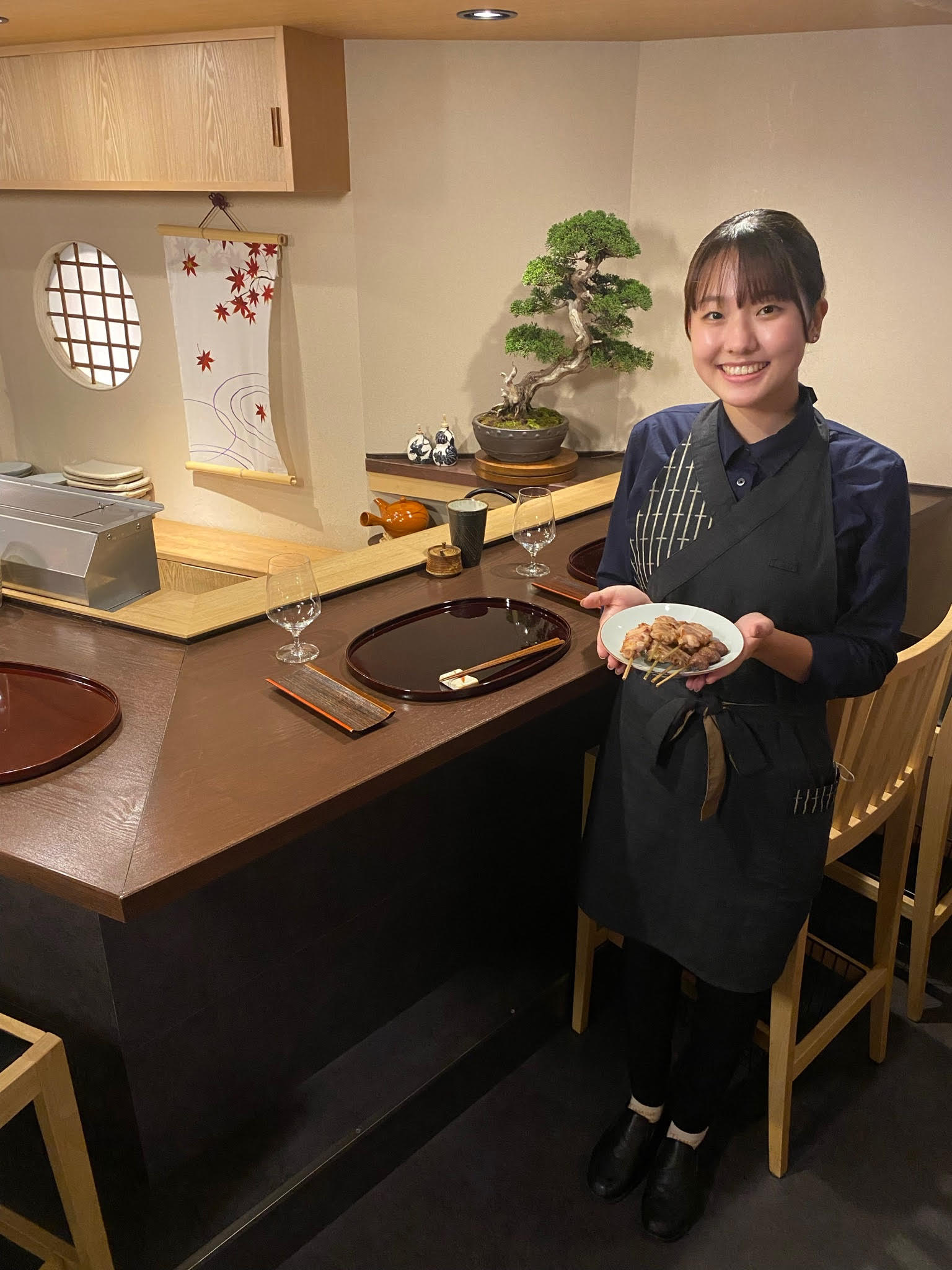 銀座の隠れ家で焼き鳥とお燗酒の奥深さを学べる環境!