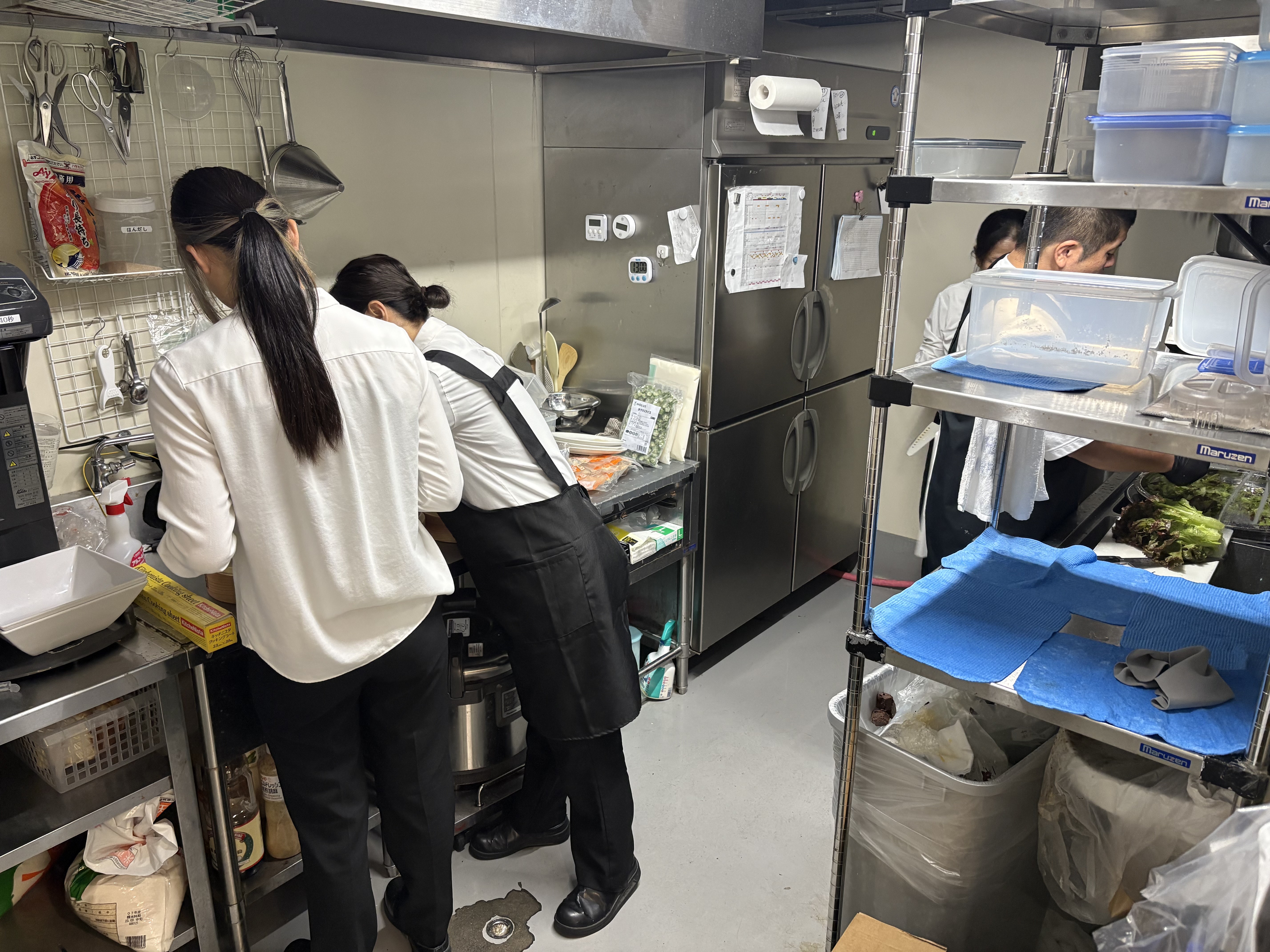 チームワークの良さが自慢の職場。全員でホテルをつくる意識を大切にしています。