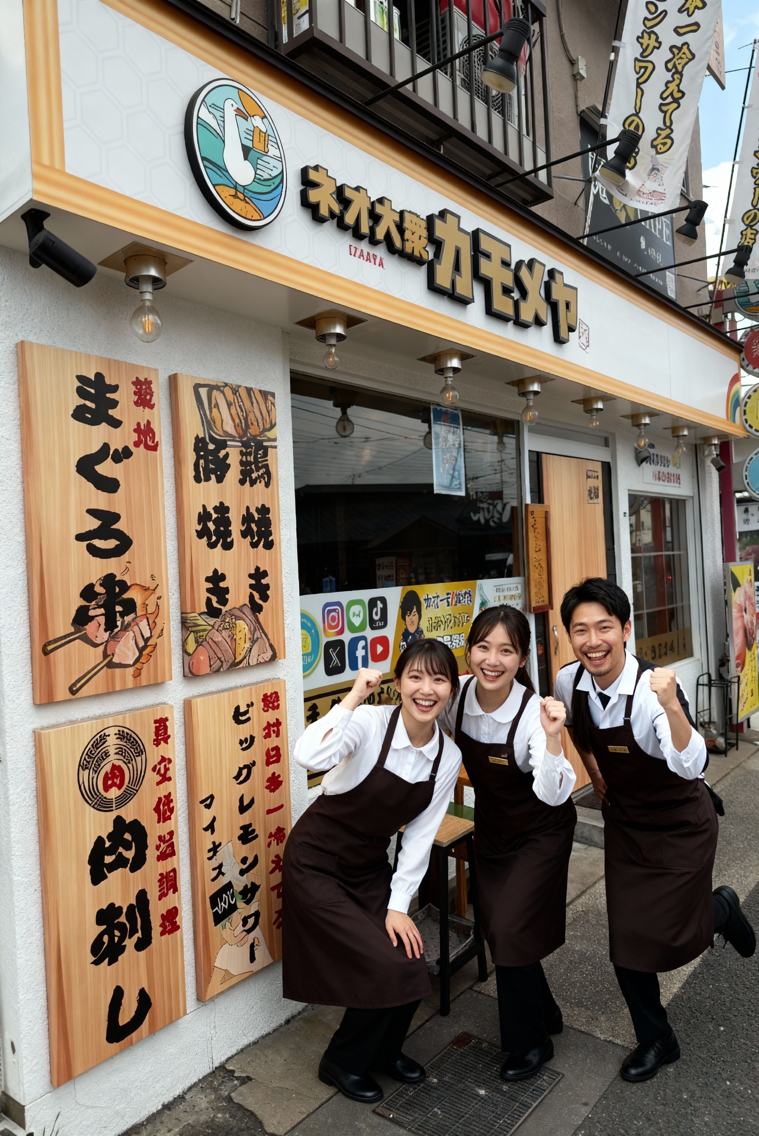駅前人気店「ネオ大衆 カモメヤ」で店長候補を募集!