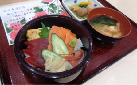 利用者様からの「今日も美味しかった」に元気をもらえます。