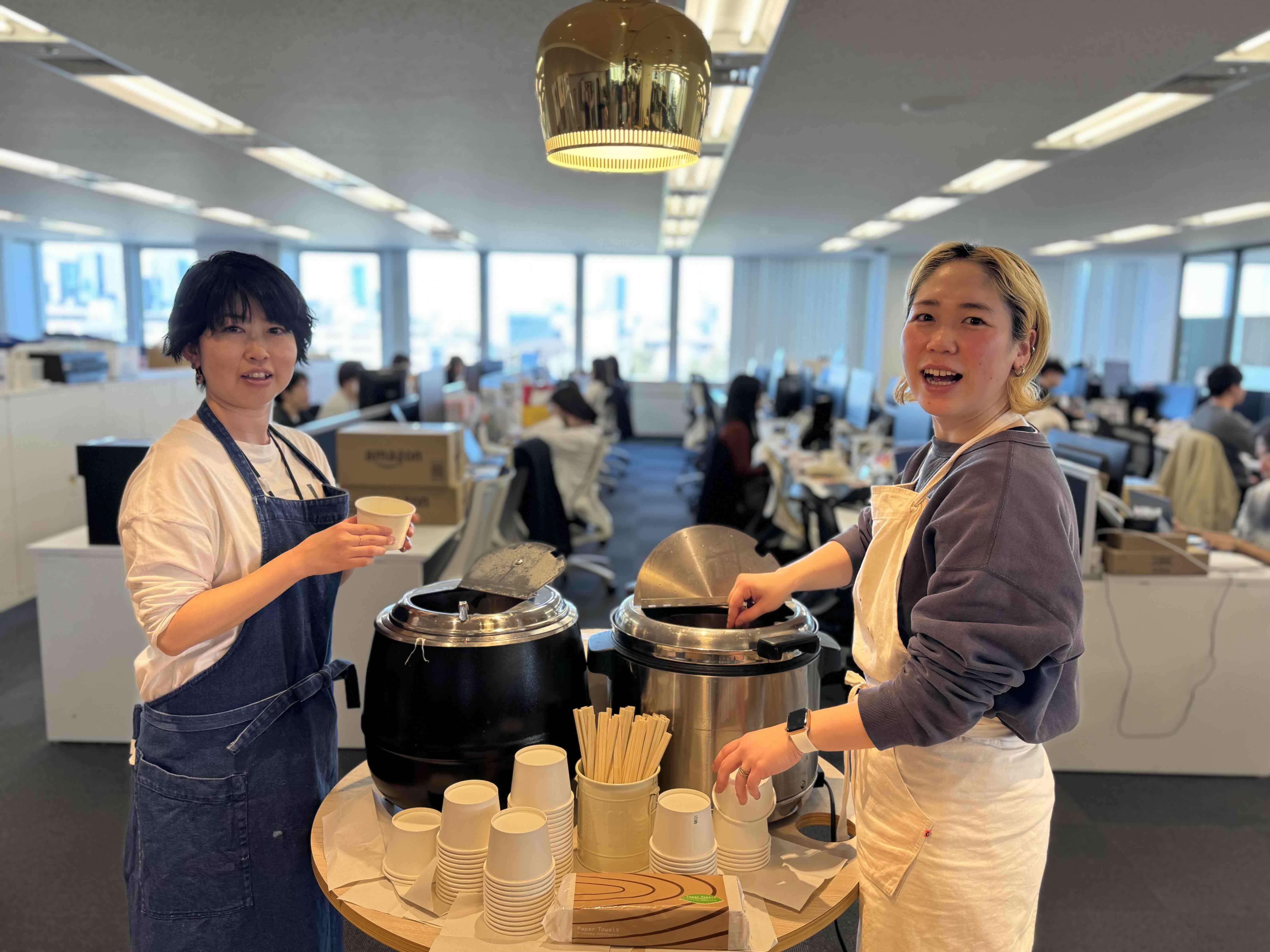 少人数体制で「何を提供するか」から考えられる環境なので、自らが食堂の価値を高めていけます。