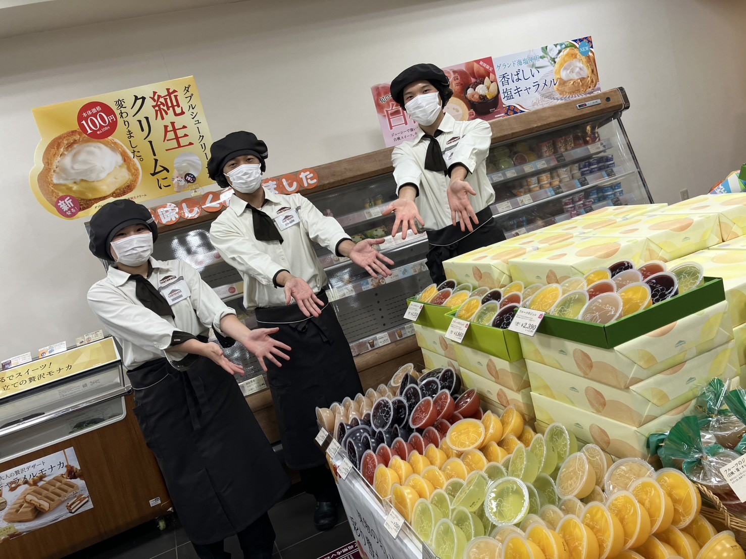 季節ごとに変わる売り場づくりも楽しめます。